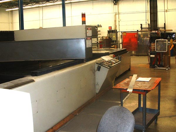 Cincinnati CL-6, 1500 Watt, 48 x90 table, 1/2 cutting cap, 2200 ipm pos spd,Fanuc 16L,'95