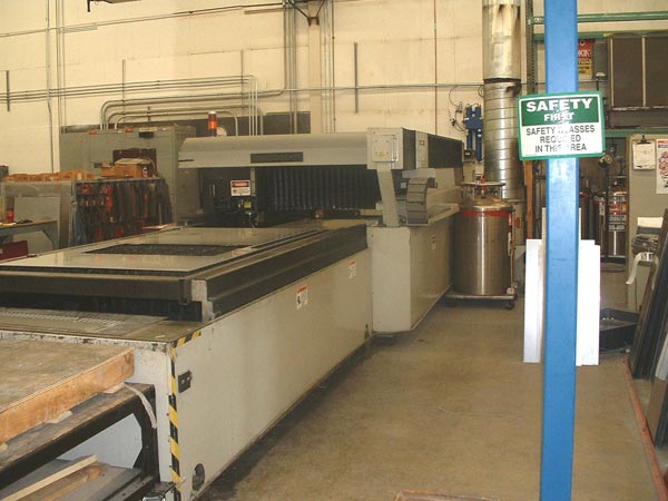 Cincinnati CL-6, 1500 Watt, 48 x90 table, 1/2 cutting cap, 2200 ipm pos spd,Fanuc 16L,'95