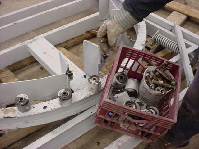 Conveyor:Chain type,#348 #458 #678,O/H Monorail Cont Pwr,O/C Trk,will config your L/O