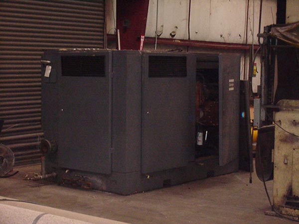 Atlas-Copco No. ZR-4B ,300HP, Oil Free type, 1990's