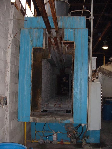 4-Stage,In-line,D/O ovn,30'Wx60 H,gas htd stgs,Gas Ov,Steel Construct,PVC Plmbng,New '93