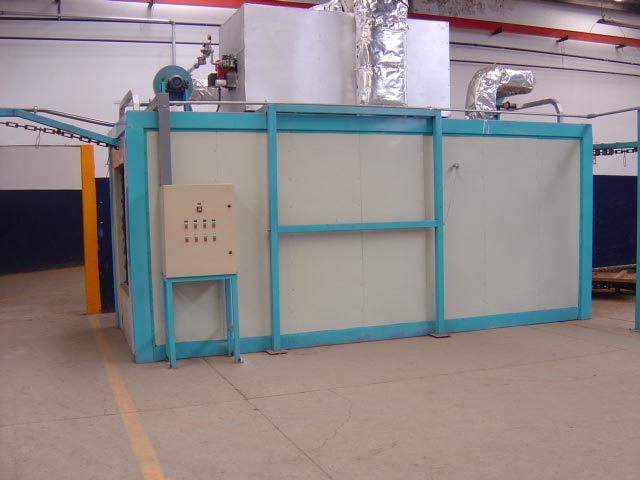 3-Stage Cstm Washer/Dryer,monorail,42 x51 H part,40'L wshr,20'L Gas Dryer,300' O/H Conv,'05