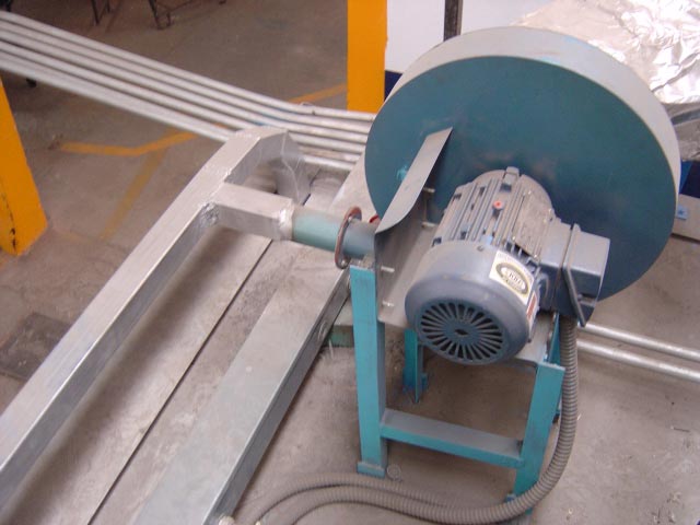 3-Stage Cstm Washer/Dryer,monorail,42 x51 H part,40'L wshr,20'L Gas Dryer,300' O/H Conv,'05