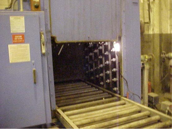 Infratrol, Roll-in Hi Pressure Spray,4-sided spray,54 Dx36 Wx48 H,Gas Heated, Rebuilt '04