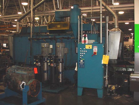 Kemac, 3-Stg,Slat Blt Pass Thru,Hi-Veloc Blow-Off,34 Wx35 H part,self contained htd tanks,90s