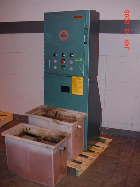 Kemac, 3-Stg,Slat Blt Pass Thru,Hi-Veloc Blow-Off,34 Wx35 H part,self contained htd tanks,90s