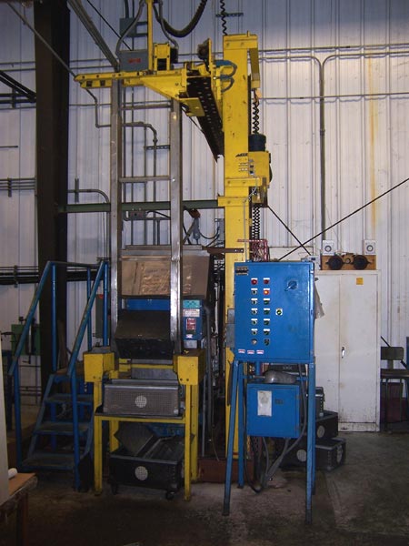 No. PSD-WSD 2024, Branson, Ultrasonic, immersion 2-stage automatic cycle, all SST, 16 W x 11 L x 10 D basket size - new 1980