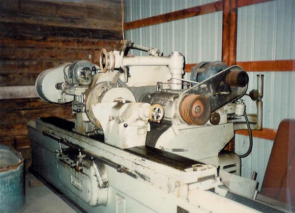 22 x 27 , Landis, No. Type C, 12 in/out (throw), 32 Dia Wheel, Reconditioned, 1981