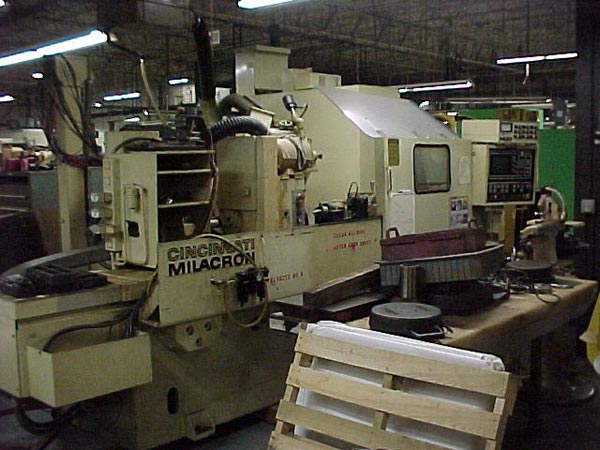 10 x 20 , Cincinnati, No. 10X20/30 Series 480-MA, Angle Head CNC Grinder, Acra 700G,1982