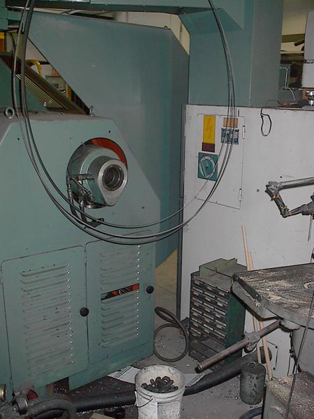 Mazak,PowerMaster,Fanuc 6TB,Flat bed chkr,4-5/8 spdl bore,60HP,Ocagon F-B turret,New 80s