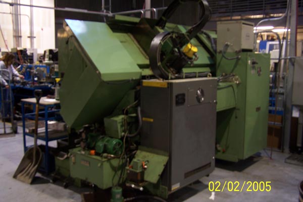 Hitachi, Hi-Tech,Fanuc 10T CNC,20 ,10 /20 ,10 Chk cap,24 Shft,2.5 Bar cap,3600RPM,25HP