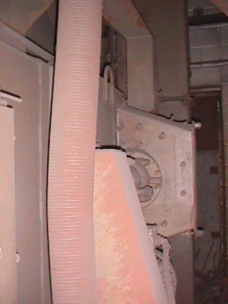 No. 1A Series M, Wheelabrator, Rotary Blast Mach., 72 D RT w/6 24 Tbls (2),15HP Blst Whls,1970s