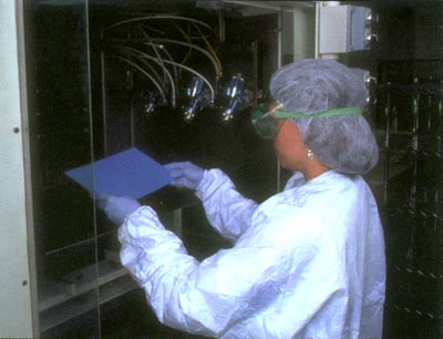 Matrix, No. ARS-3600, Auto UV Curable Chmbr Coating Mach,Part Cap 36 Wx20 Dx12 H, 1993