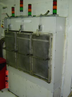 Therica,#NB-715, Vac Metalizing & Coating Sys,Work Cap 2' Cube, Wet Top Coat w/UV Cure,1998