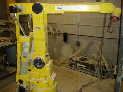 GMF, No. S-100 Series, Fanuc Type, 6 Axis Paint Robots, 1985