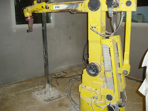 GMF, No. S-100 Series, Fanuc Type, 6 Axis Paint Robots, 1985