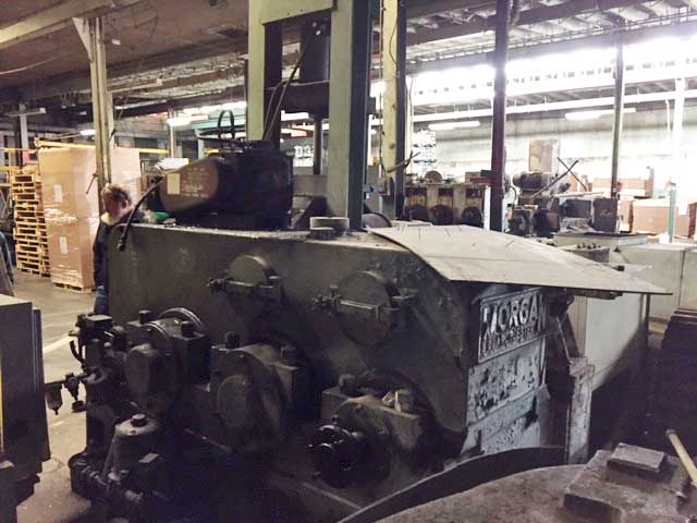 46 (1168mm), MORGAN, No. 105, BULL BLOCK, HORIZONTAL, 15 (381mm) W., (13296)