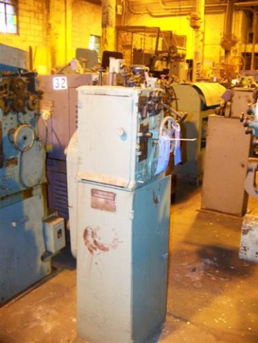 TORRINGTON MODEL #W-10 UNIVERSAL SEGMENT TYPE WIRE SPRING COILING MACHINE