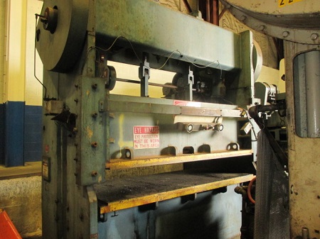 150 TON DREIS & KRUMP (CHICAGO) #SS150-42-96 STRAIGHT SIDE DOUBLE CRANK PRESS