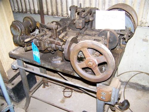 NILSON MODEL #S-00 WIRE FORMING FOUR-SLIDE MACHINE