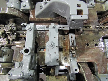 NILSON MODEL #S-1 WIRE FORMING FOUR-SLIDE MACHINE