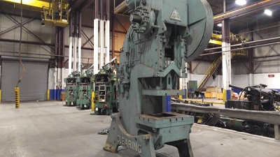 110 TON CLEARING OPEN BACK INCLINABLE PRESS