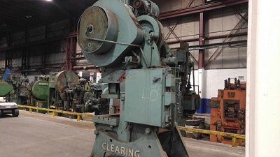 110 TON CLEARING OPEN BACK INCLINABLE PRESS