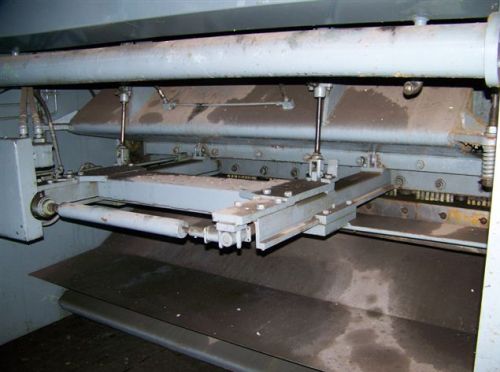 3/8 x 8' PACIFIC MODEL #375S8ARL HYDRAULIC POWER SQUARING SHEAR