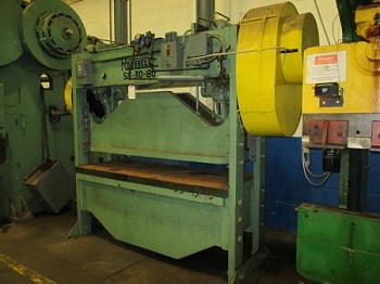 80 TON ROUSSELLE MODEL #8SS-30-80 STRAIGHT SIDE DOUBLE CRANK PRESS