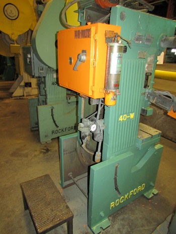 40 TON ROCKFORD #40-W OBI PRESS