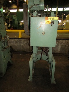 40 TON ROCKFORD MODEL #40-W OPEN BACK INCLINABLE SINGLE CRANK PRESS