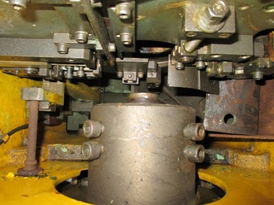 120 TON SCHULER MODEL #M120 HORIZONTAL COINING PRESS