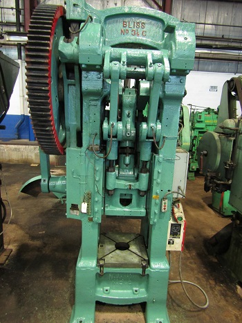 122/90 TON BLISS MODEL #3-1/2 C DOUBLE ACTION TOGGLE PRESS