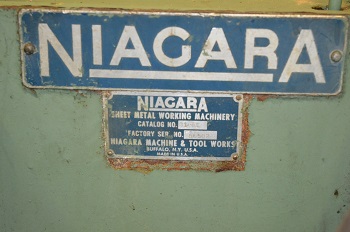 10 Ga. NIAGARA MODEL #31RC CIRCLE SHEAR