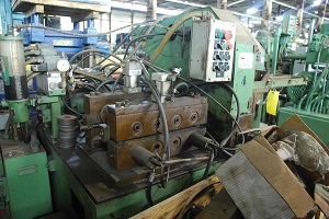 HAVEN #802 DOUBLE TUBE CUT-OFF MACHINE