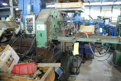 HAVEN #802 DOUBLE TUBE CUT-OFF MACHINE