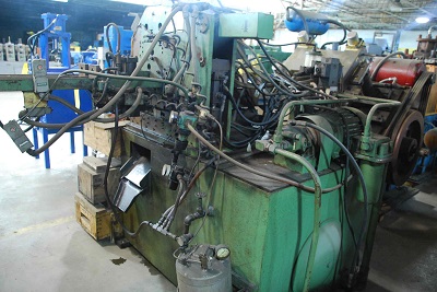 HAVEN #802 DOUBLE TUBE CUT-OFF MACHINE