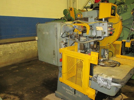 15 TON, V & O MODEL #15 OPEN BACK INCLINABLE SINGLE CRANK PRESS