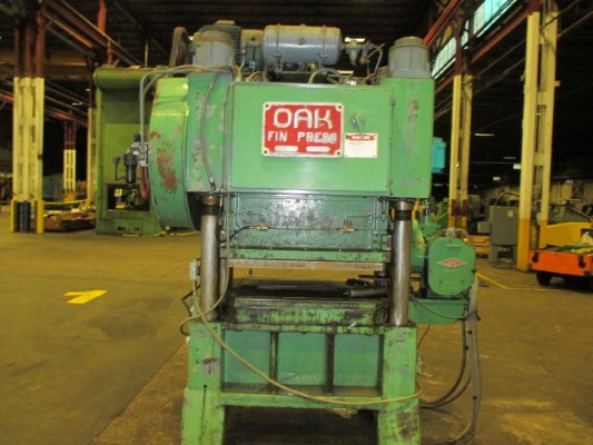 60 TON OAK MODEL #FP-2-42 HIGH SPEED FIN PRESS