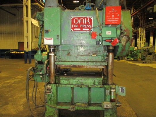 60 TON OAK MODEL #FP-2-42 HIGH SPEED FIN PRESS