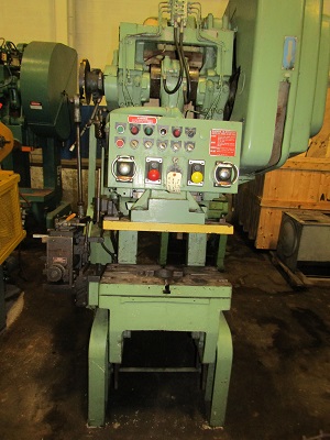 35 TON BLISS MODEL #C-35 OPEN BACK INCLINABLE SINGLE CRANK PRESS