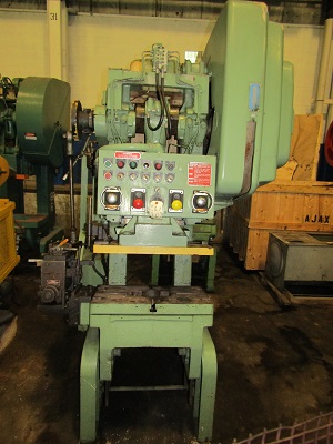35 TON BLISS MODEL #C-35 OPEN BACK INCLINABLE SINGLE CRANK PRESS