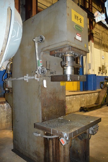 75 TON GREENERD MODEL #H-75-42R17 HYDRAULIC PRESS