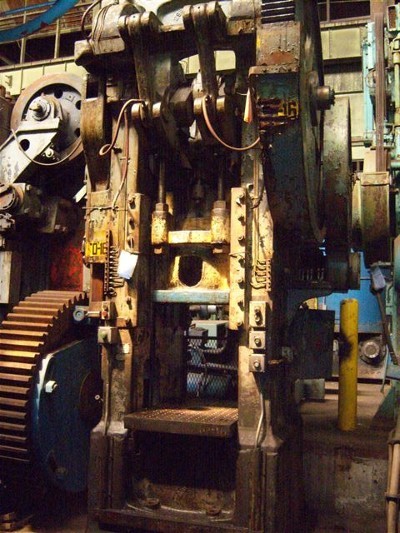 120/80 TON BLISS MODEL #3-1/2B TOGGLE DOUBLE ACTION PRESS