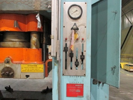 110 TON WATERBURY-FARREL MODEL #110-S HYDRAULIC PRESS, HIGH SPEED