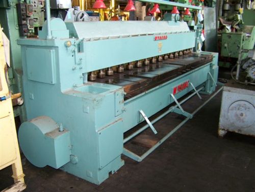 10 Ga. x 10' WYSONG MODEL #1010HD POWER SQUARING SHEAR