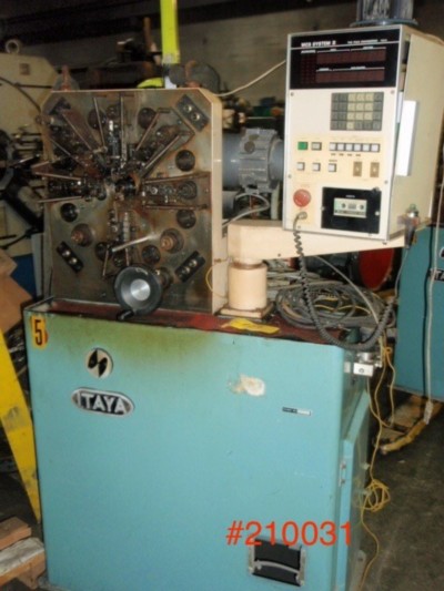 ITAYA MODEL #MCS-8D WIRE SPRING COILER/FORMER