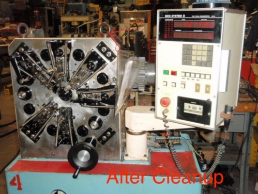 ITAYA MODEL #MCS-8D WIRE SPRING COILER/FORMER