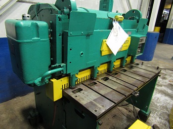 12 Ga. x 4' CINCINNATI MODEL #1004-RA SQUARING SHEAR