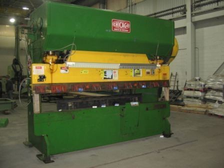 150 TON CHICAGO MODEL #1012-R PRESS BRAKE